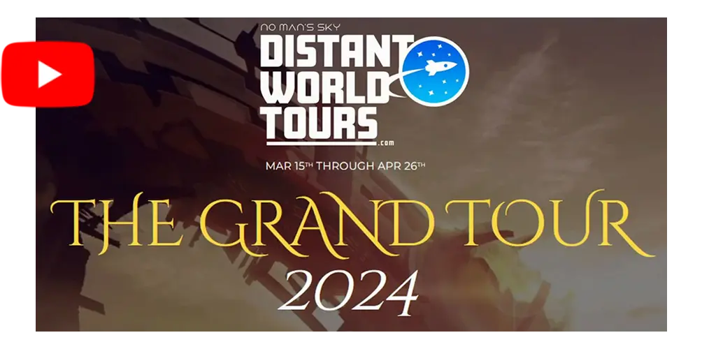 Phase 1 The Grand tour Distant World Tours presents The Grand Tour